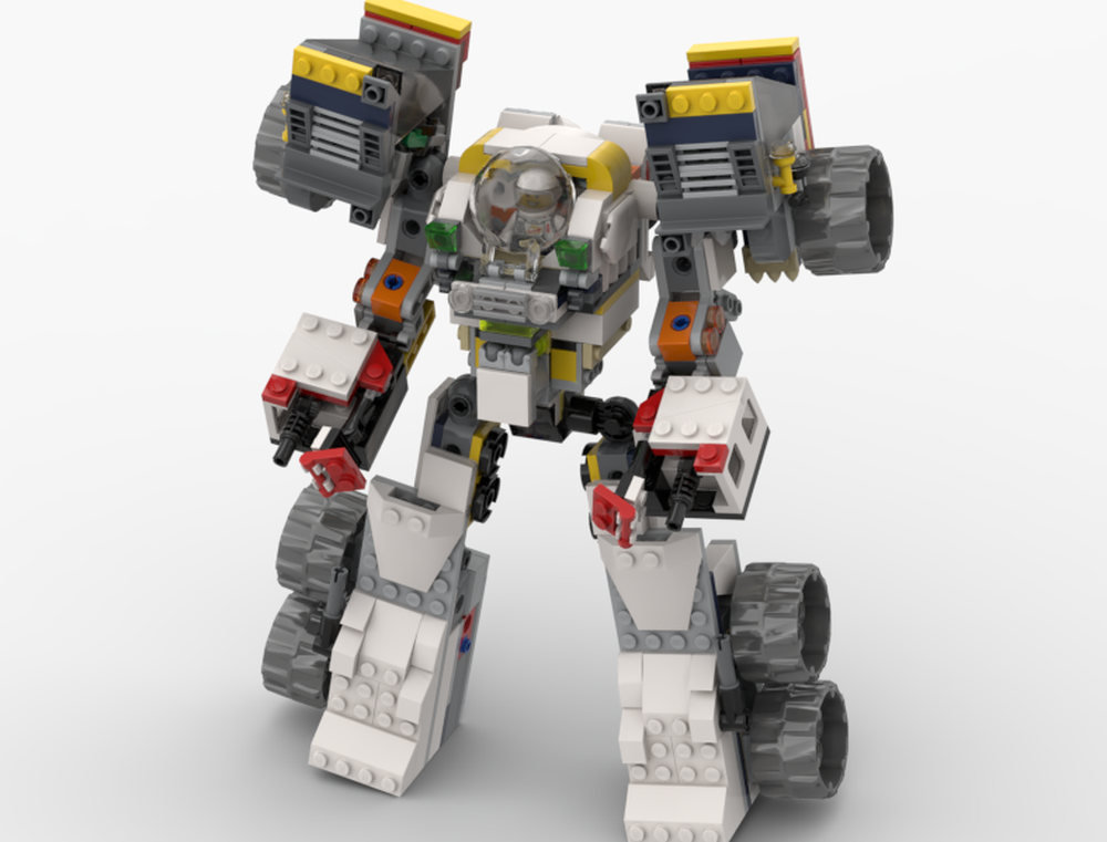 Lego Space combo mech