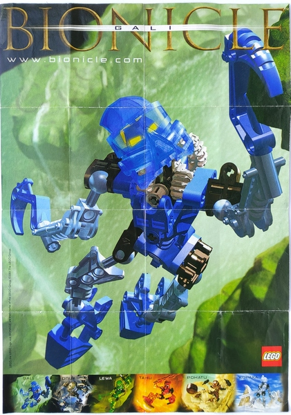 Lego 2001 Mini Bionicle - Gali (4176074)