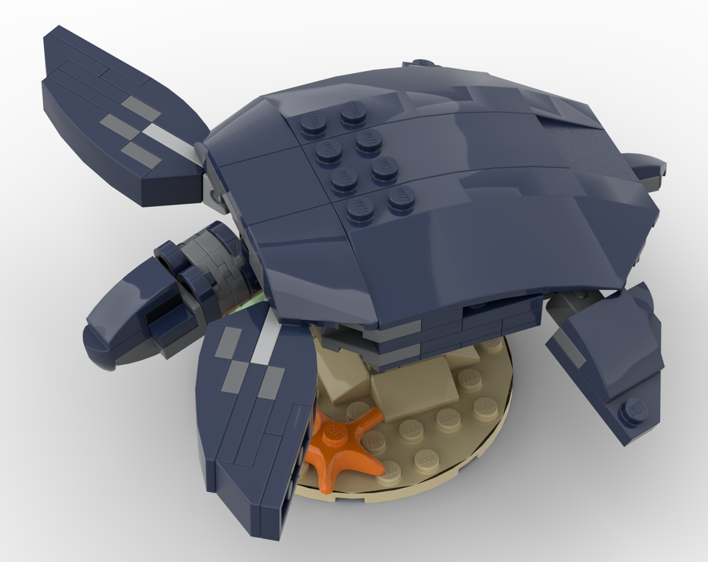 Lego Archelon - Minifig-Scale