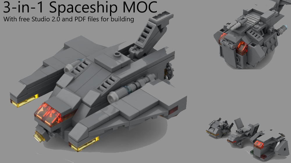 Lego 3 in 1 Spaceship(s)