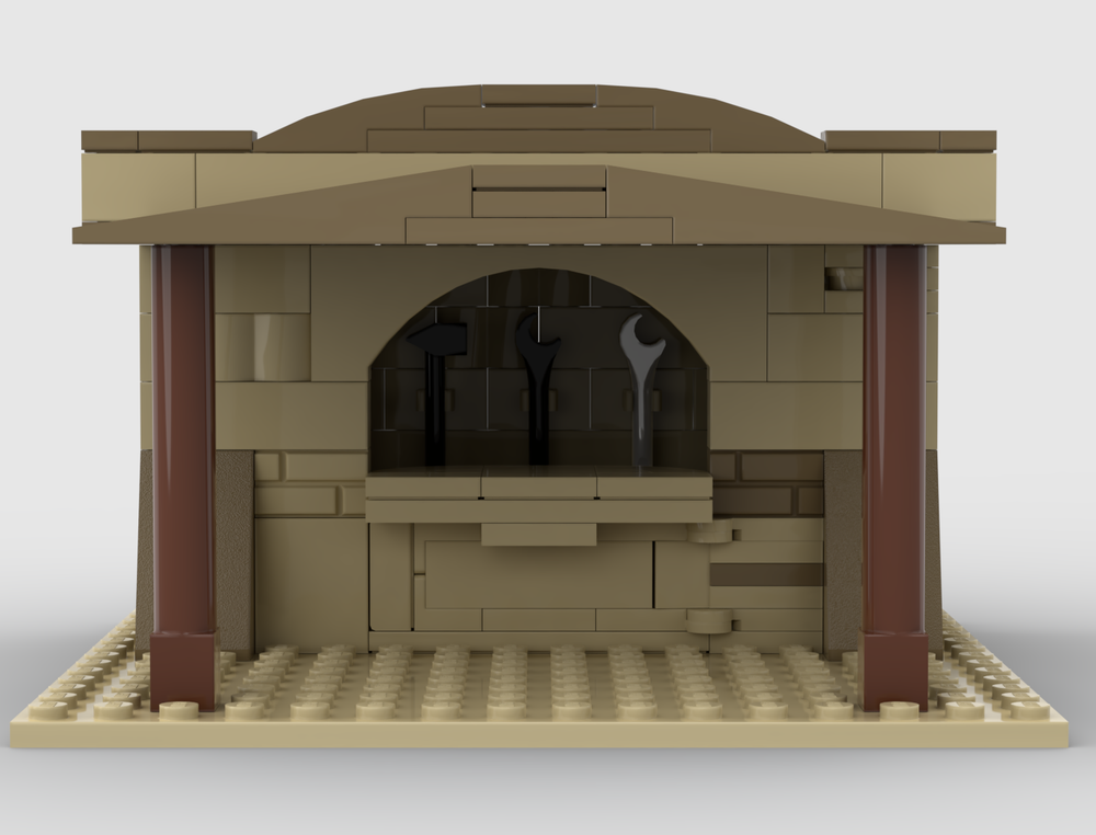 Lego Tatooine Market - Tools Stand