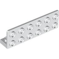 Lego Bracket 1 x 6 - 2 x 6 Inverted / White