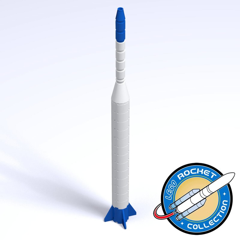 Lego Simorgh 1:110 (like Saturn V)