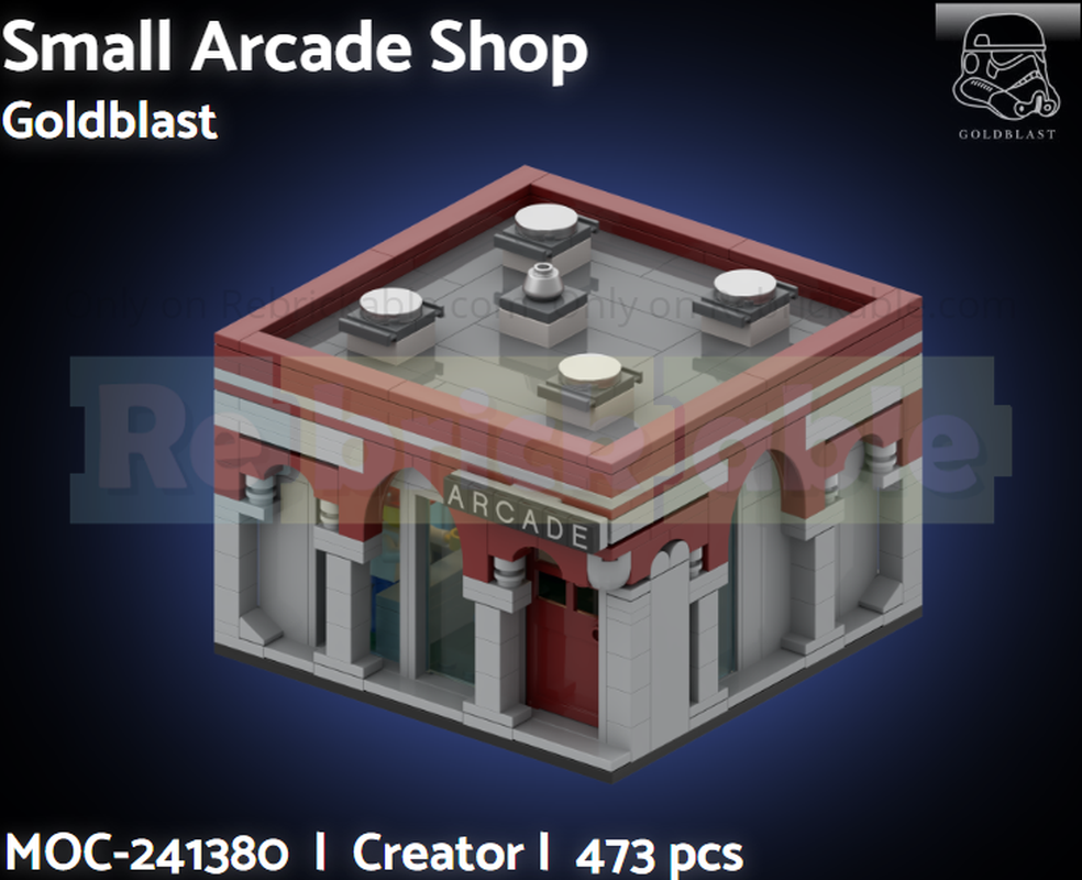 Lego Small Arcade Shop