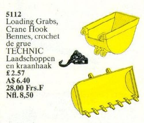 Lego Lifting Grabs, Crane Hook