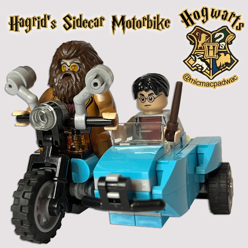 Lego Hagrid's Sidecar Motorbike