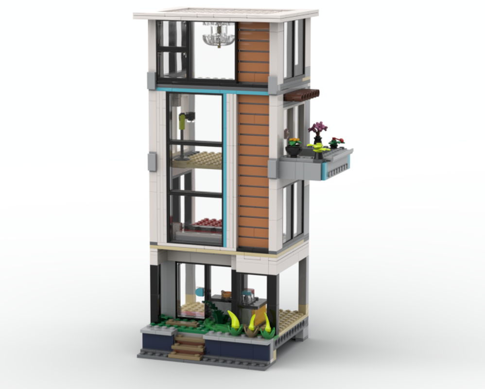 Lego Modern 3 floor appartement