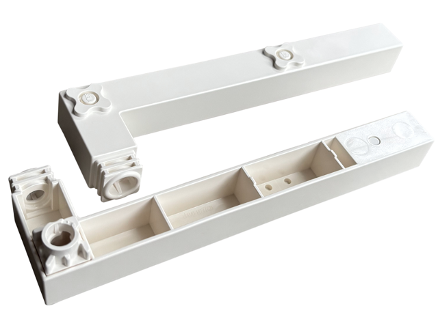 Lego Scala Support L 18 Studs Long with Support Connector with Pin and Support Connector with Hole (33037 / 6808 / 6809)