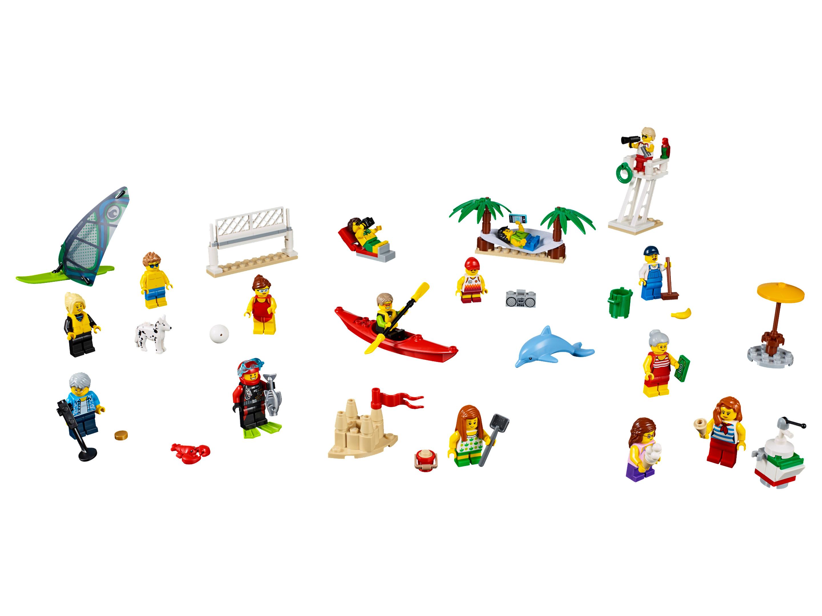 Lego People Pack - Fun At The Beach