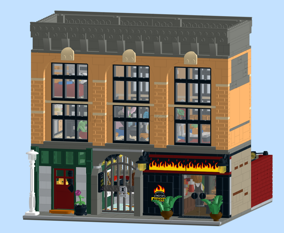 Lego The AFOL Loft & Burger Bar