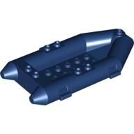 Lego Boat / Rubber Raft / Dinghy 6 x 10 / Dark Blue