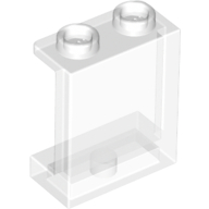 Lego Panel 1 x 2 x 2 [Side Supports / Hollow Studs]