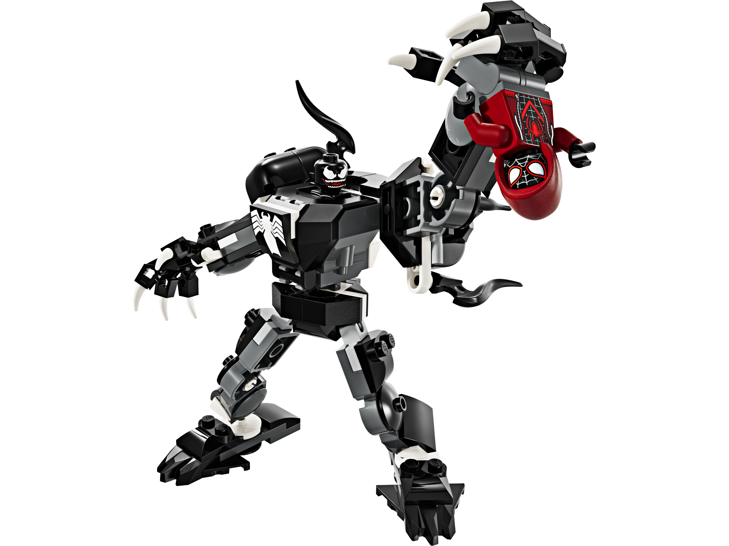 Lego Venom Mech Armor vs. Miles Morales