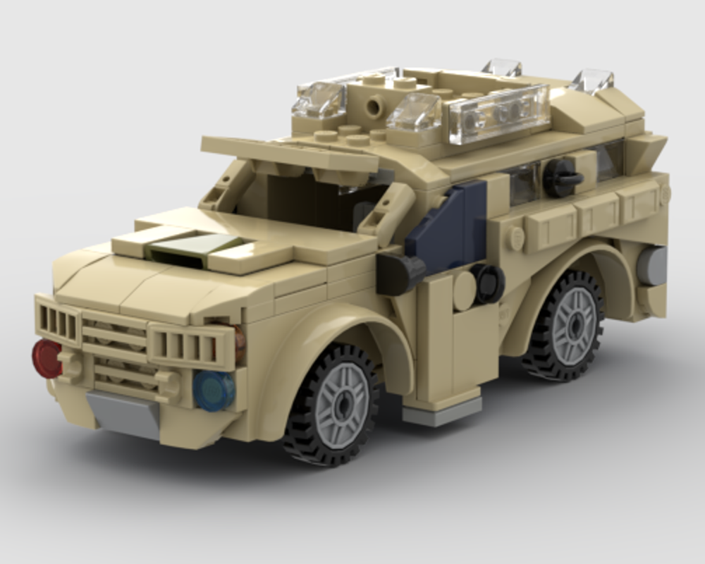 Lego Lenco BearCat G5 Modded