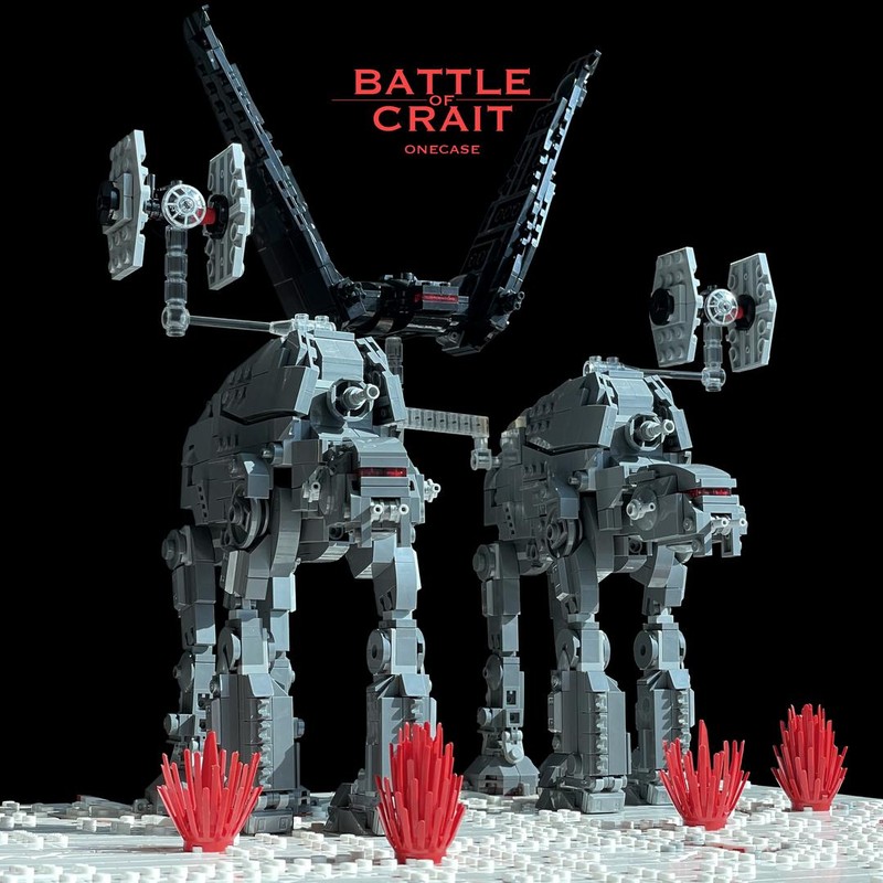 Lego Battle of Crait