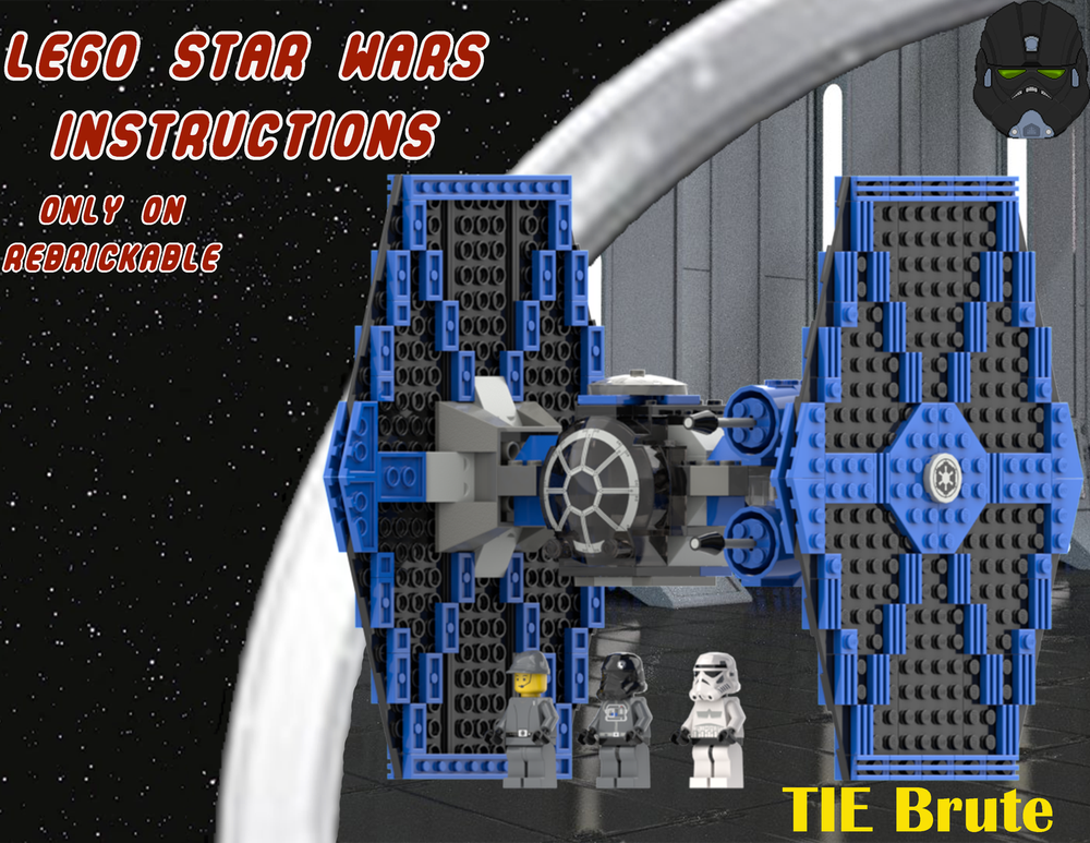 Lego Classic-Style TIE "Brute"