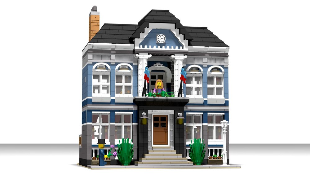 Lego Modular Blue Residence