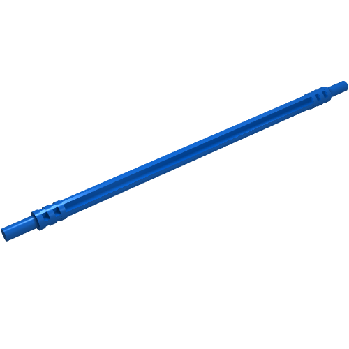 Lego Axle Hose, Soft 14L / Blue
