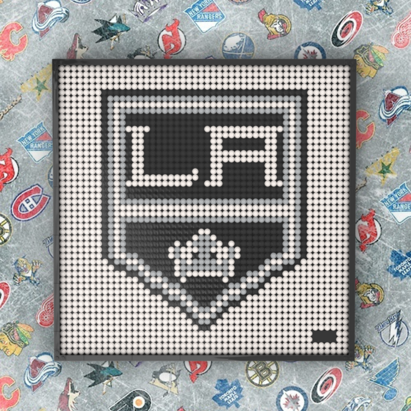 Lego NHL Art - Los Angeles Kings