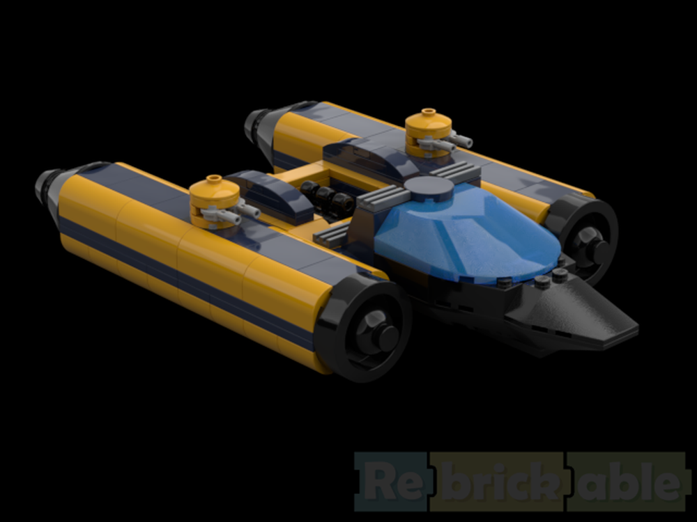 Lego B-6 Punisher-class Assault Bomber