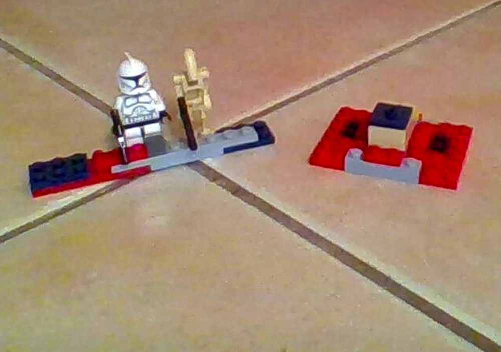 Lego Display stand and Minifig display