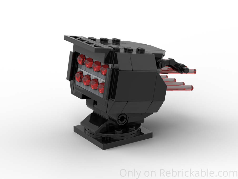 Lego 4x2 Missile Pod with simple launch mechanism