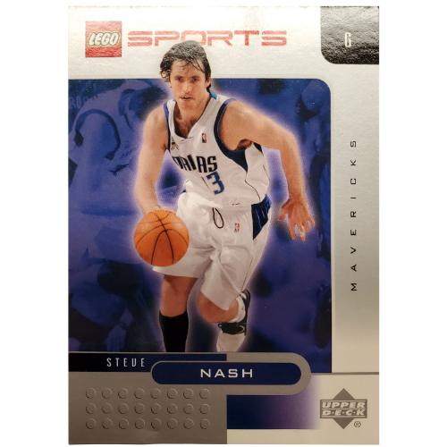 Lego Trading Card, NBA: Steve Nash, Dallas Mavericks #13 / [No Color/Any Color]