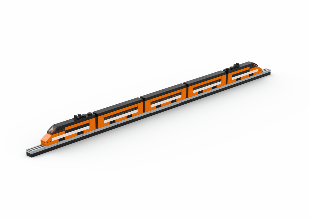 Lego Micro TGV Sud-Est Train