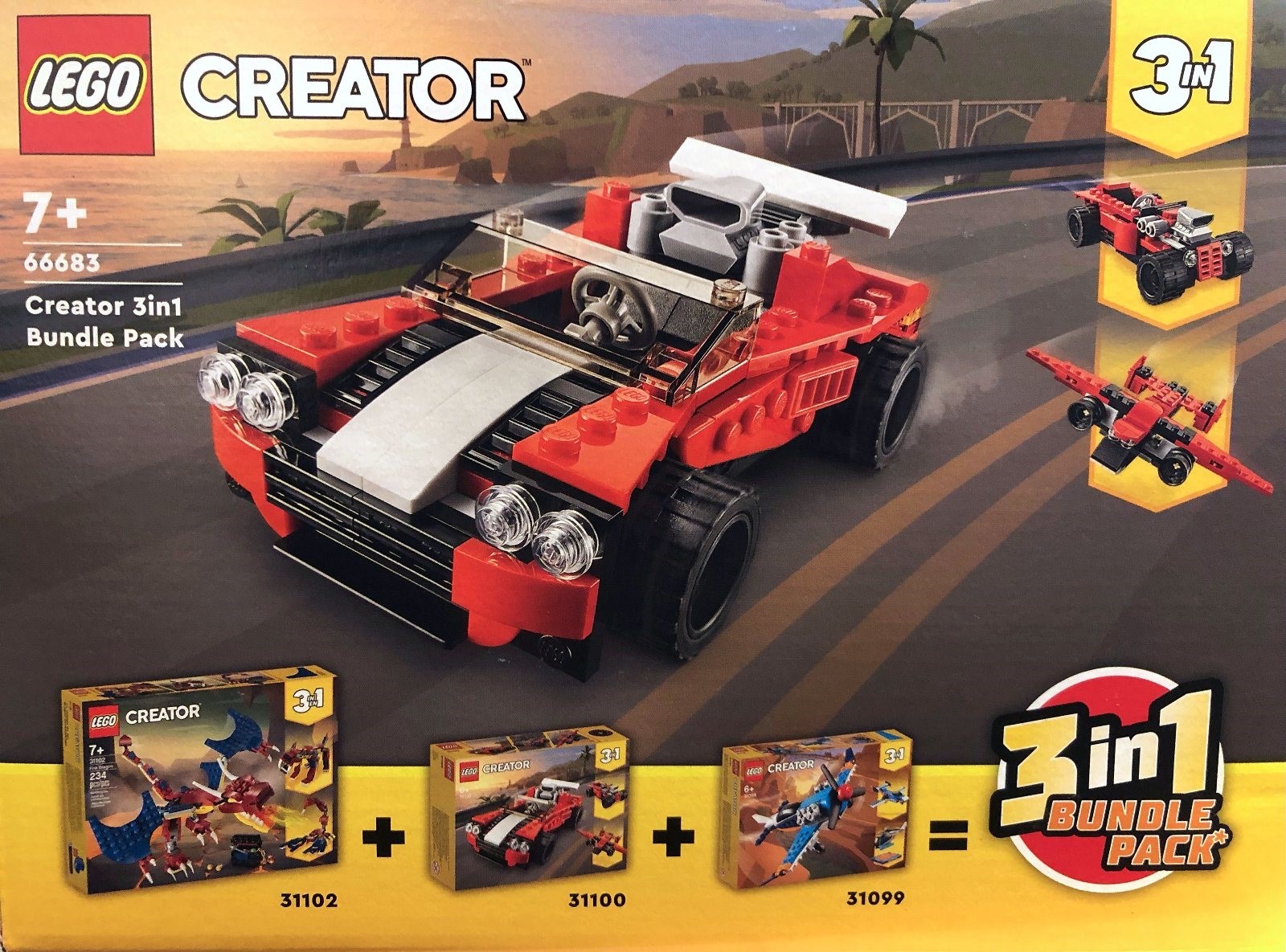 Lego Creator 3in1 Bundle Pack