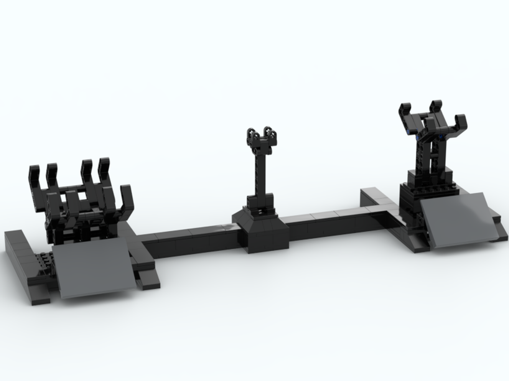 Lego Apollo Soyuz Test Project Display Stand