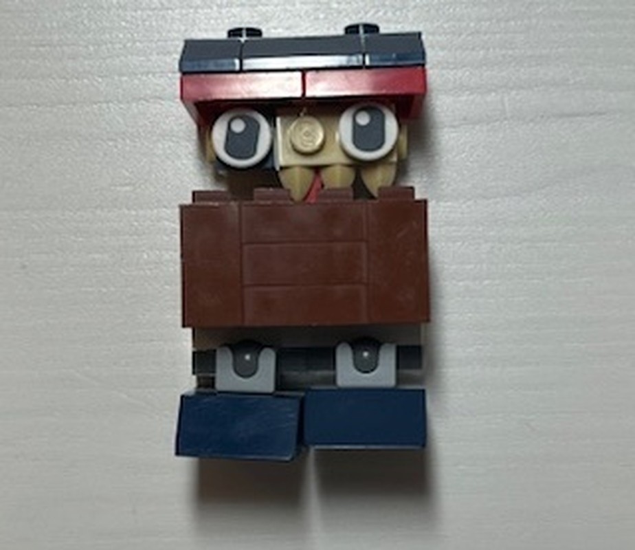 Lego peekaboo