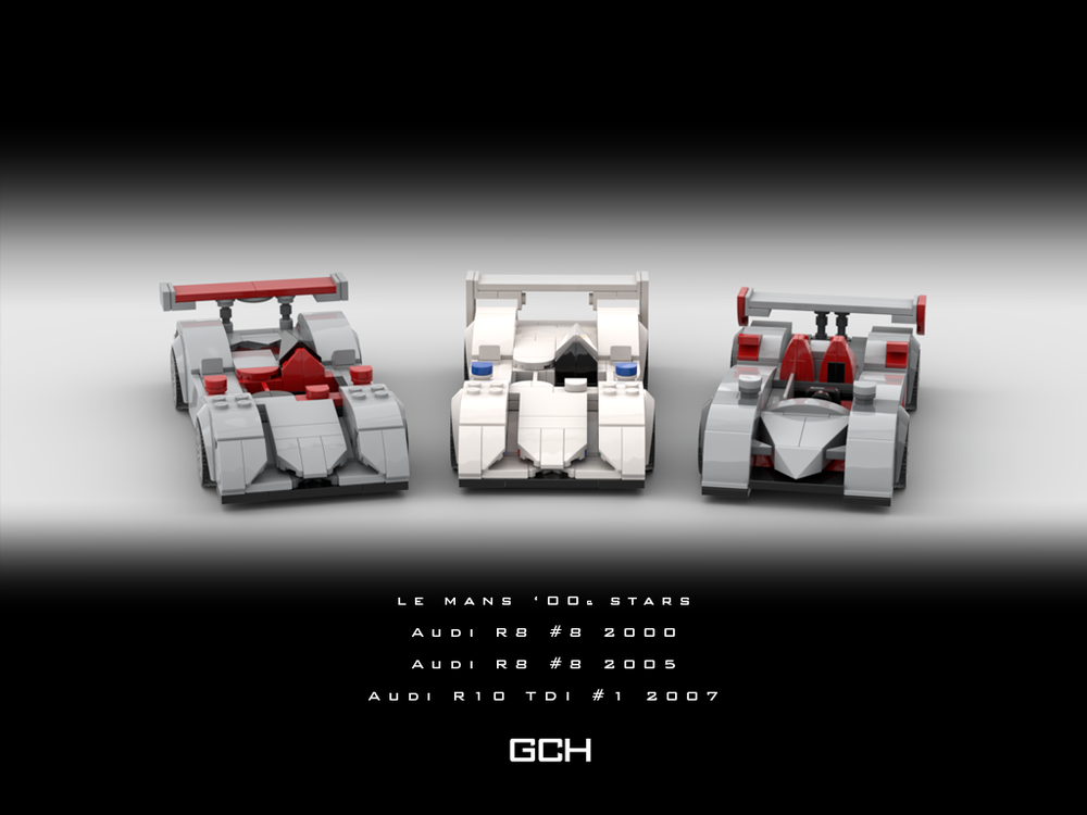Lego LE MANS '00s STARS - Audi R8 / Audi R8 / Audi R10