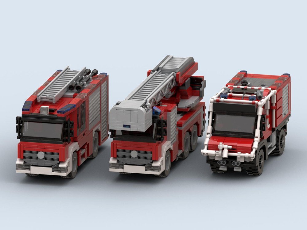 Lego Utrecht Fire Vehicles Pack