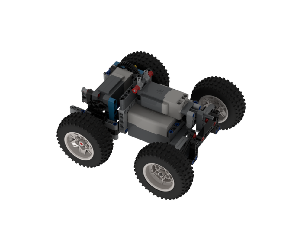 Lego Big Wheel Short Chassis