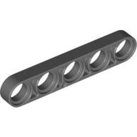Lego Technic Beam 1 x 5 Thin / Dark Bluish Gray