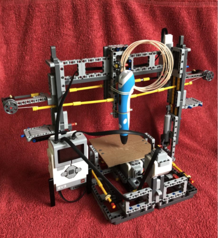 Lego Mindstorms 3D-Drucker EV3D-Drucker