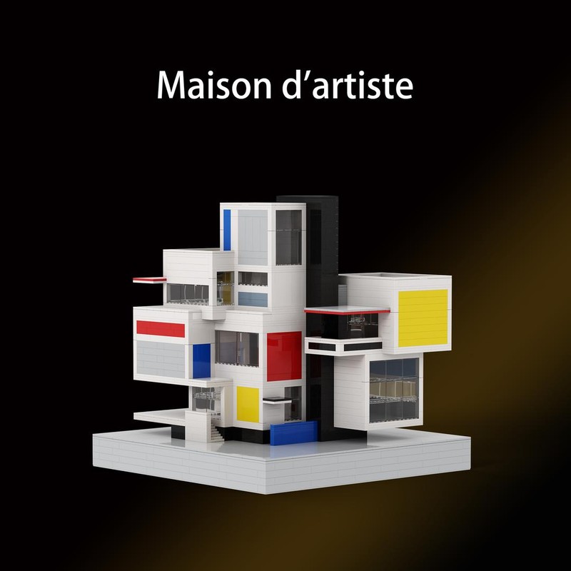 Lego maison d'artiste