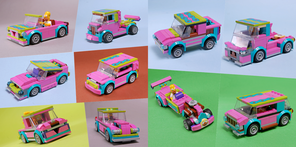 Lego 10352 Burgertastic Vehicles