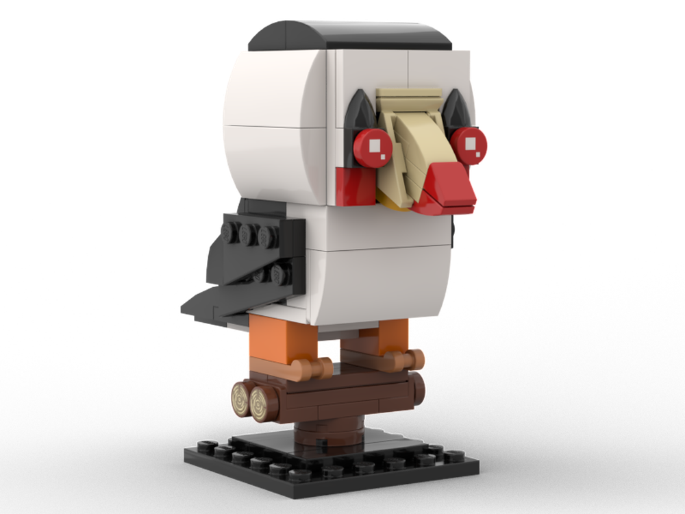 Lego Horned Puffin: Birdheadz