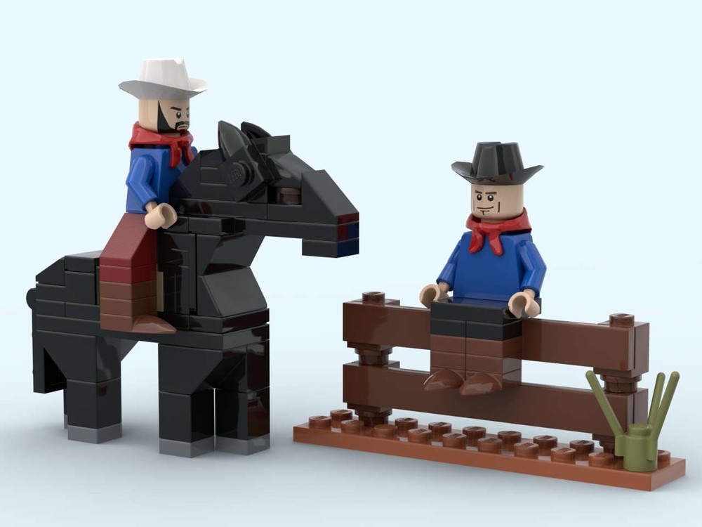 Lego 617 rebuild (Cowboys)