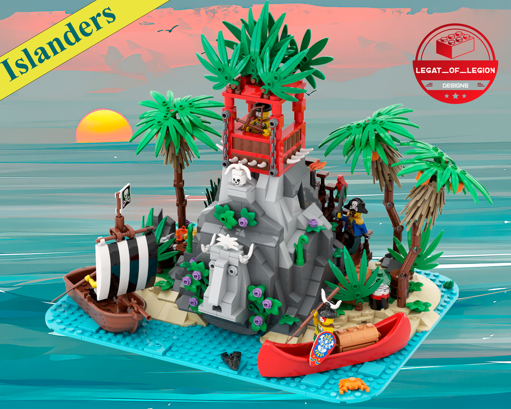 Lego 6264 Forbidden Cove Remake