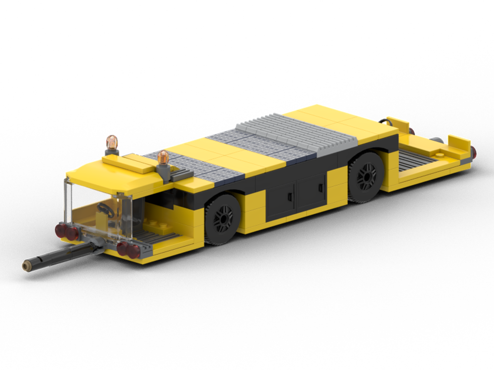 Lego Pushback truck airport utility truck ground handling