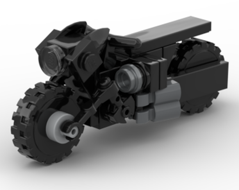LEGO Batcycle MOC from the 2022 Film