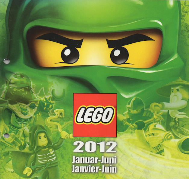 Lego 2012 Large Swiss January - June (600.8852-CHDE/CHFR)