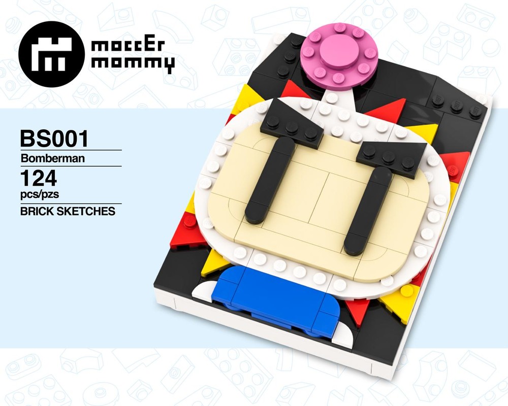 Lego Bomberman - Super Bomberman - Brick Sketches