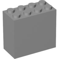 Lego Brick 2 x 4 x 3 / Light Bluish Gray