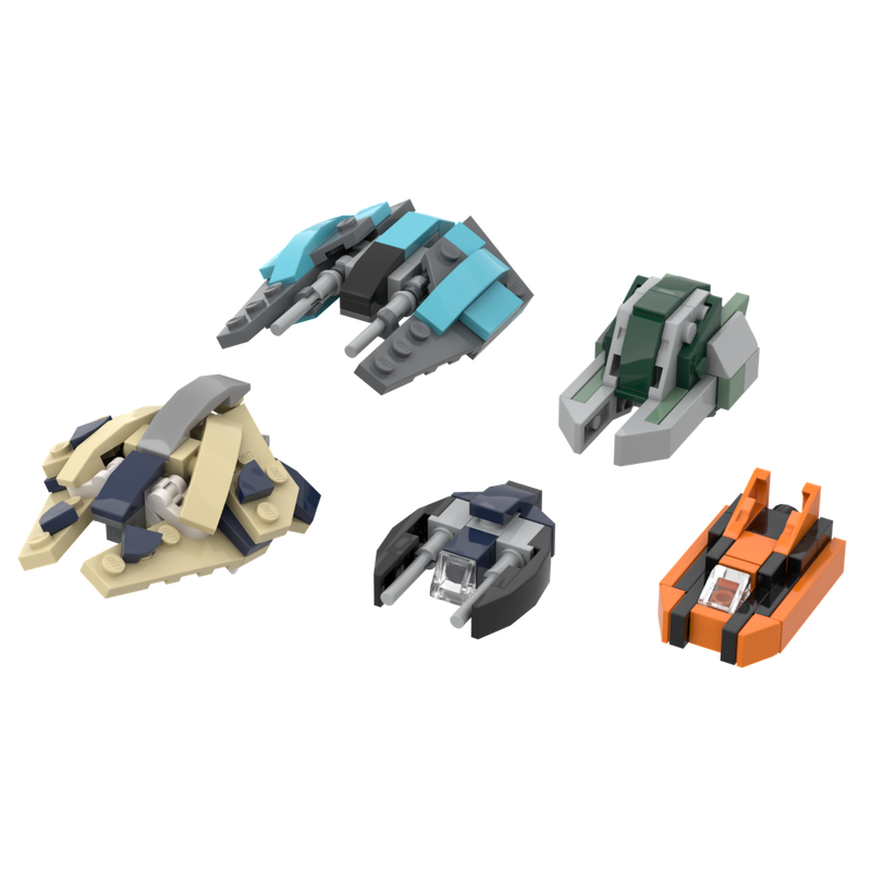 Lego Micro spacecrafts III. generation