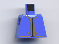 Lego Torso SW Bespin Guard Pattern