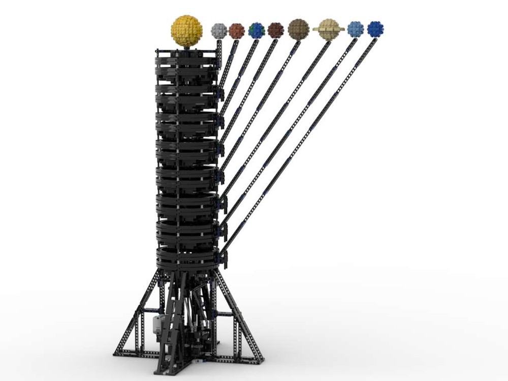Lego 8-Planet Solar System
