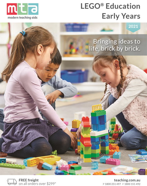 Lego 2021 Large Australian - Early Years (Modern Teaching Aids)